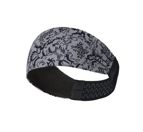 Sports Headband For Men and Women (Grey Pattern)