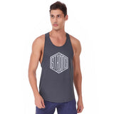 Gym Stringer For Men (Shadow Grey)