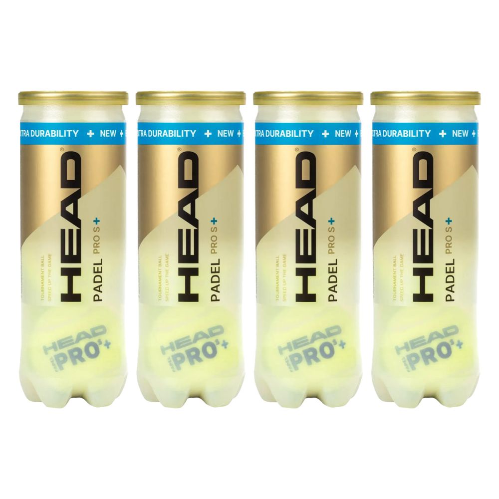 HEAD Padel Pro S+ Ball Dozen (12 Balls)