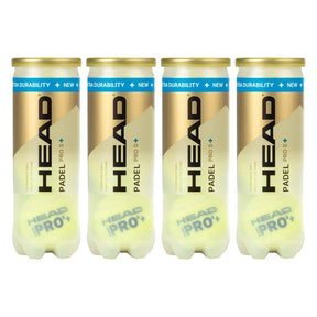 HEAD Padel Pro S+ Ball Dozen (12 Balls)