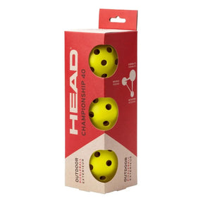 HEAD 3B Championship 40 Outdoor Pickle balls
