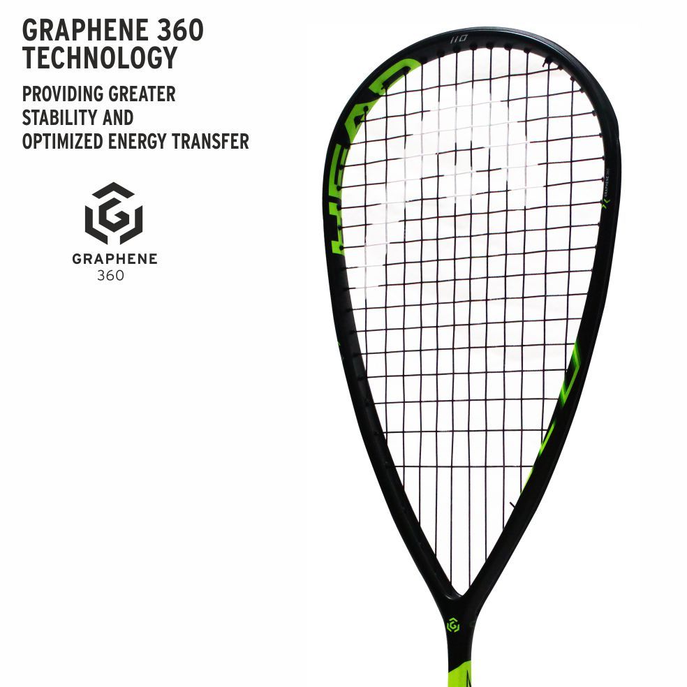 Head Graphene 360 Speed 110 Squash Racquet