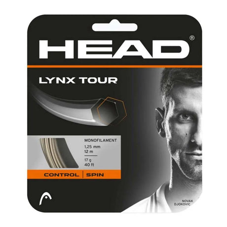 HEAD Lynx Tour Tennis String (Cut From Reel, 17G/ 1.30mm) Champagne | Noah Sports