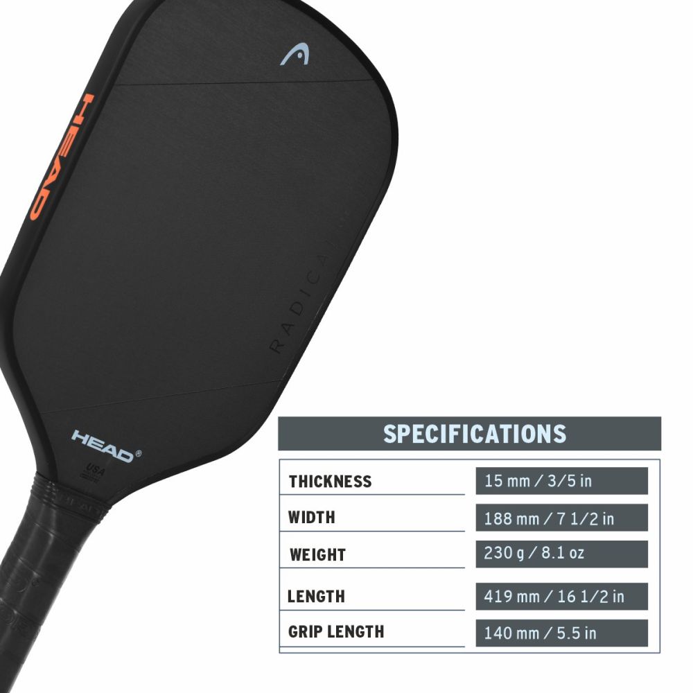 HEAD Radical Nite 2024 Pickleball Paddle | Kibi Sports