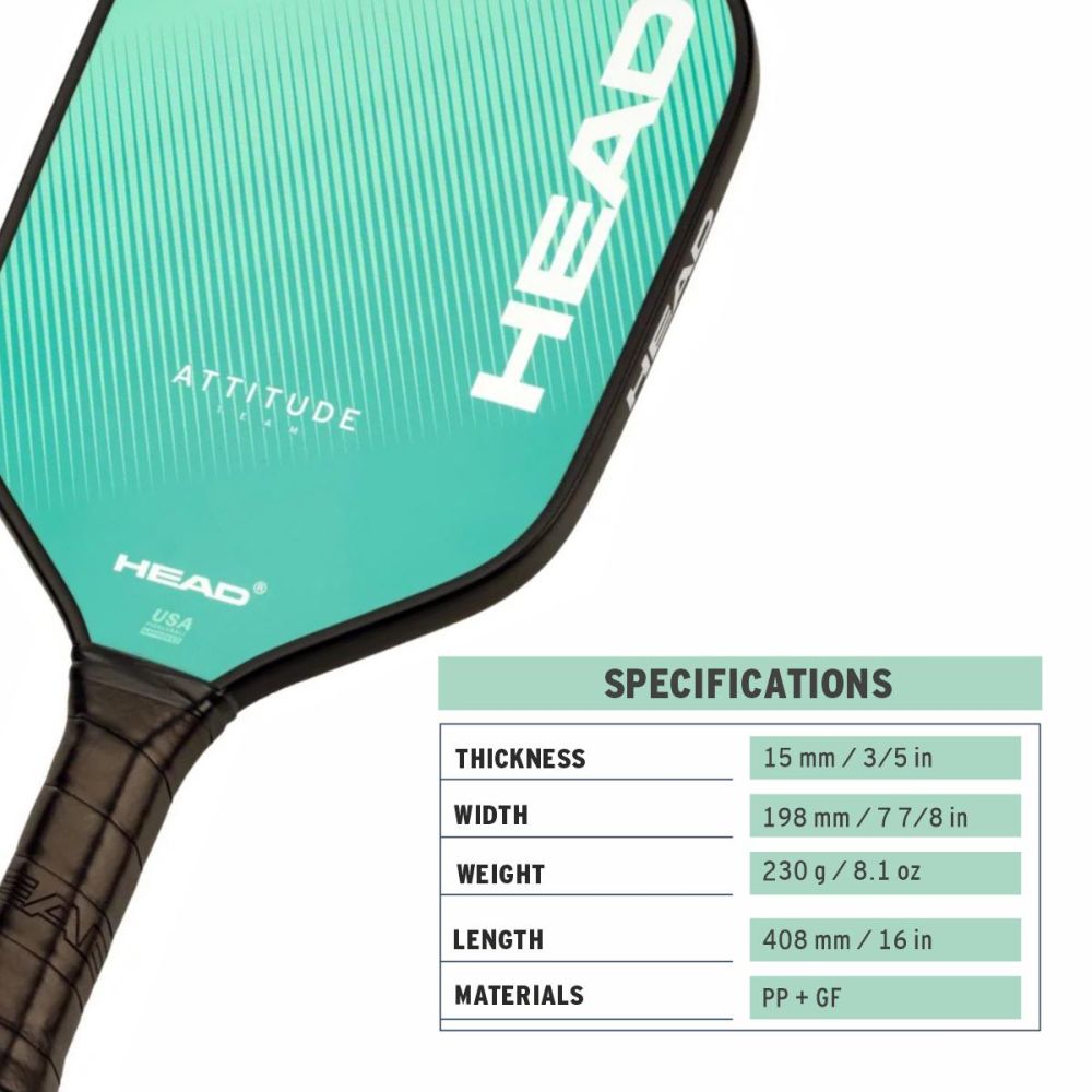 HEAD Attitude Team Pickleball Paddle | Kibi Sports