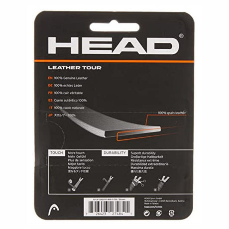 HEAD Leather Tour Grip (Brown) | Noah Sports