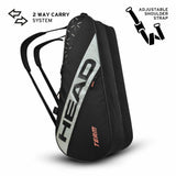 Head Team Racquet Bag M (Black/Ceramic)