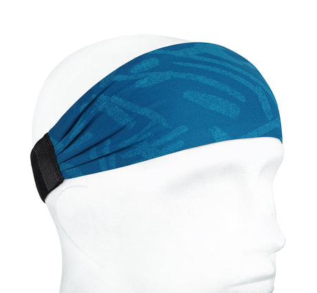 Sports Headband For Men and Women (Teal Pattern)