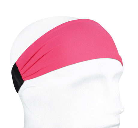 Sports Headband For Men and Women (Neon Pink)