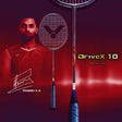 DriveX-10 METALLIC-B G5 Unstrung Defensive Badminton Racket – 4U/3U | Prannoy H.S.