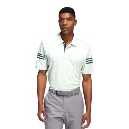 Adidas Men's 3-Stripes Golf Polo T-Shirt - Linen Green (Us Sizes)