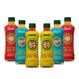 Knack Iced Tea (PET Mix) 300ml Pack of 12, 4 Unit/Flavor
