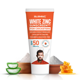 White zinc sunscreen