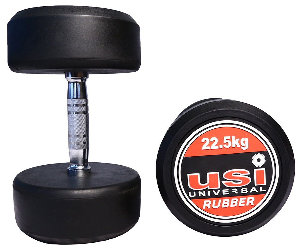USI RDB Tough Rubber Dumbbell