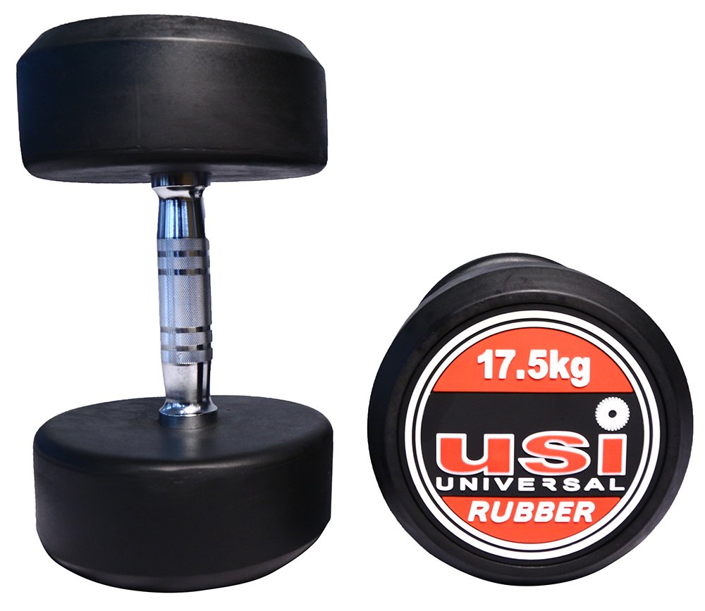 USI RDB Tough Rubber Dumbbell