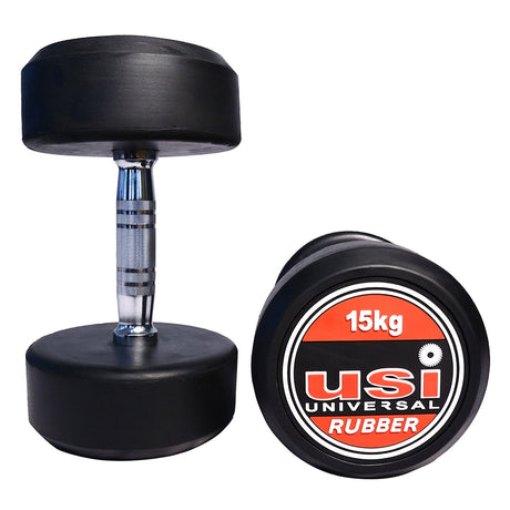 USI RDB Tough Rubber Dumbbell