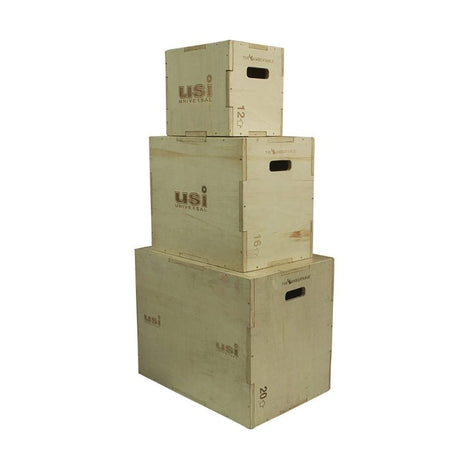 USI WP Wooden Plyo Box - Fitness Equipment