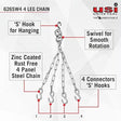 USI 626SW4 4 LEG CHAIN - Boxing Equipment