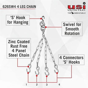USI 626SW4 4 LEG CHAIN - Boxing Equipment