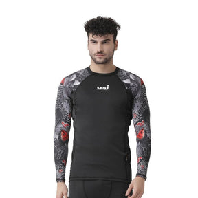 USI 411RK KOI FISH RASH GUARD - MMA Apparel