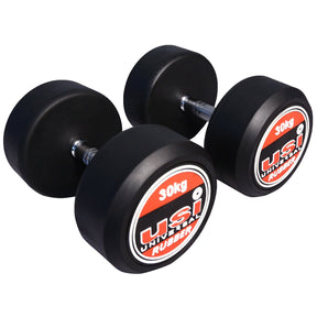 USI RDB Tough Rubber Dumbbell - Fitness Equipment