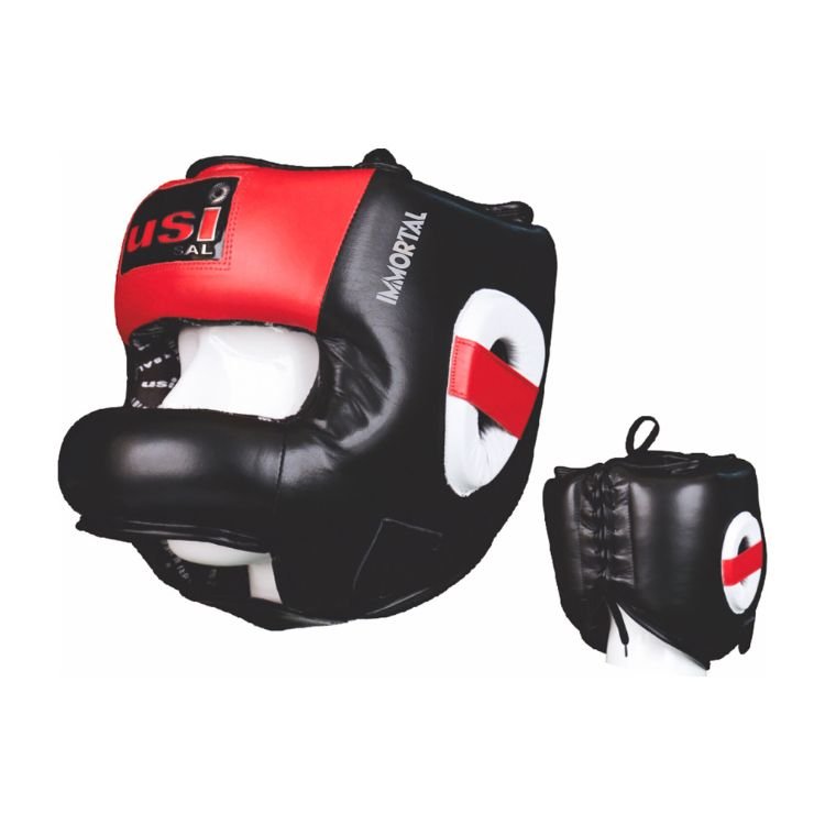 USI 615R FACE SAVER HEADGUARD - Boxing Equipment