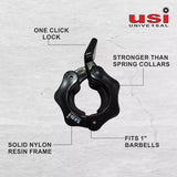 USI LJ1 Easy Lock for Regular Barbell