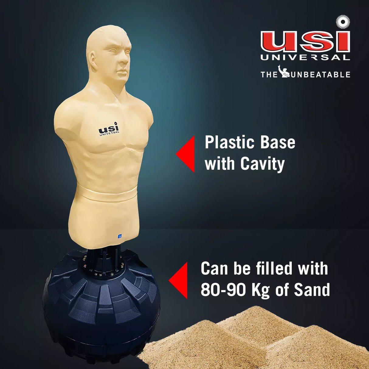 USI 706FOB FREESTANDING OPPONENT BAG MAN SHAPE