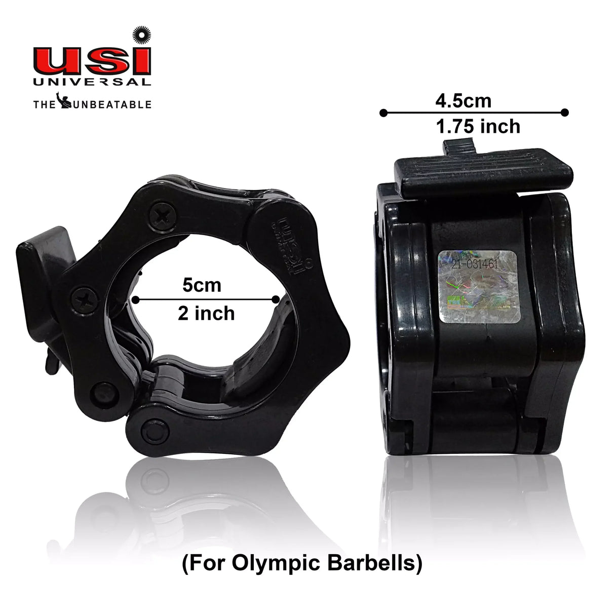 USI 733LJ Easy Lock for Olympic Barbell