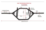 USI DLBT Trap Bar Box Pipe Style
