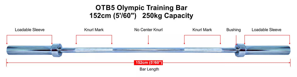 USI OTB5 OLYMPIC TRAINING BAR