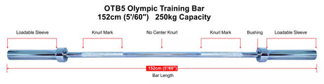 USI OTB5 OLYMPIC TRAINING BAR
