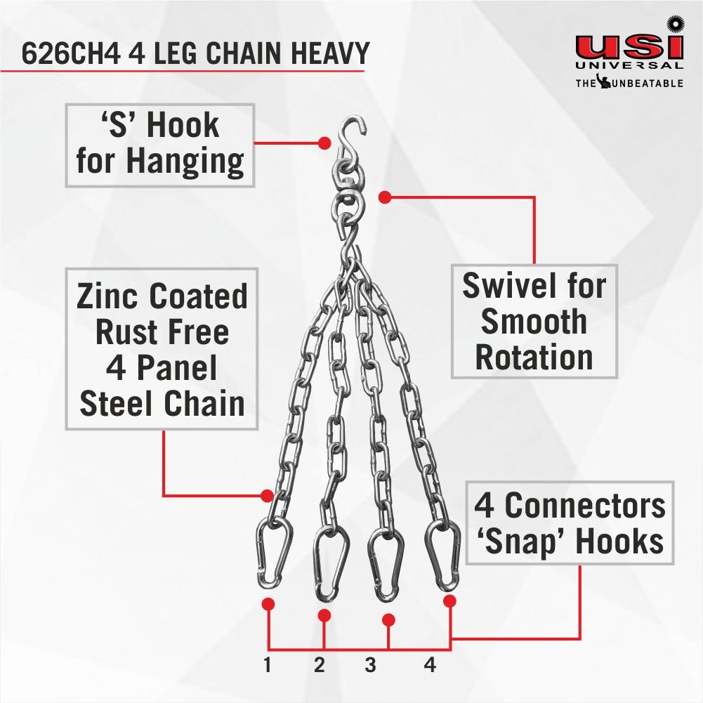 4 Leg Chain Heavy - 626CH4 USI | Kibi Sports