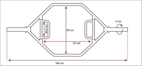 USI DLB Dead Lift Trap Bar