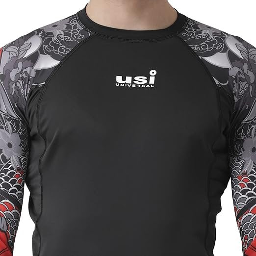 USI 411RK KOI FISH RASH GUARD