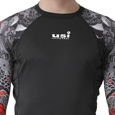 USI 411RK KOI FISH RASH GUARD