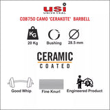USI Camo 'Cerakote' Barbell