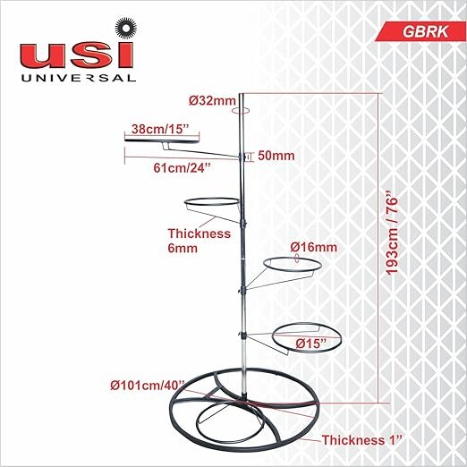 GBRK GYM BALL RACK2 Gym Rack USI | Kibi Sports