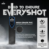 MXG Velocity Heavy Duty Plastic Full Size Cricket Bat (34 x 4.5 Inch) Ultra Strong Power Bat for All Age Groups (Full Size 8) - Image 8 | KIBI SPORTS