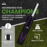 MXG Velocity Heavy Duty Plastic Full Size Cricket Bat (34 x 4.5 Inch) Ultra Strong Power Bat for All Age Groups (Full Size 8) - Image 20 | KIBI SPORTS