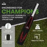 MXG Velocity Heavy Duty Plastic Full Size Cricket Bat (34 x 4.5 Inch) Ultra Strong Power Bat for All Age Groups (Full Size 8) - Image 11 | KIBI SPORTS