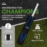 MXG Velocity Heavy Duty Plastic Full Size Cricket Bat (34 x 4.5 Inch) Ultra Strong Power Bat for All Age Groups (Full Size 8) - Image 7 | KIBI SPORTS