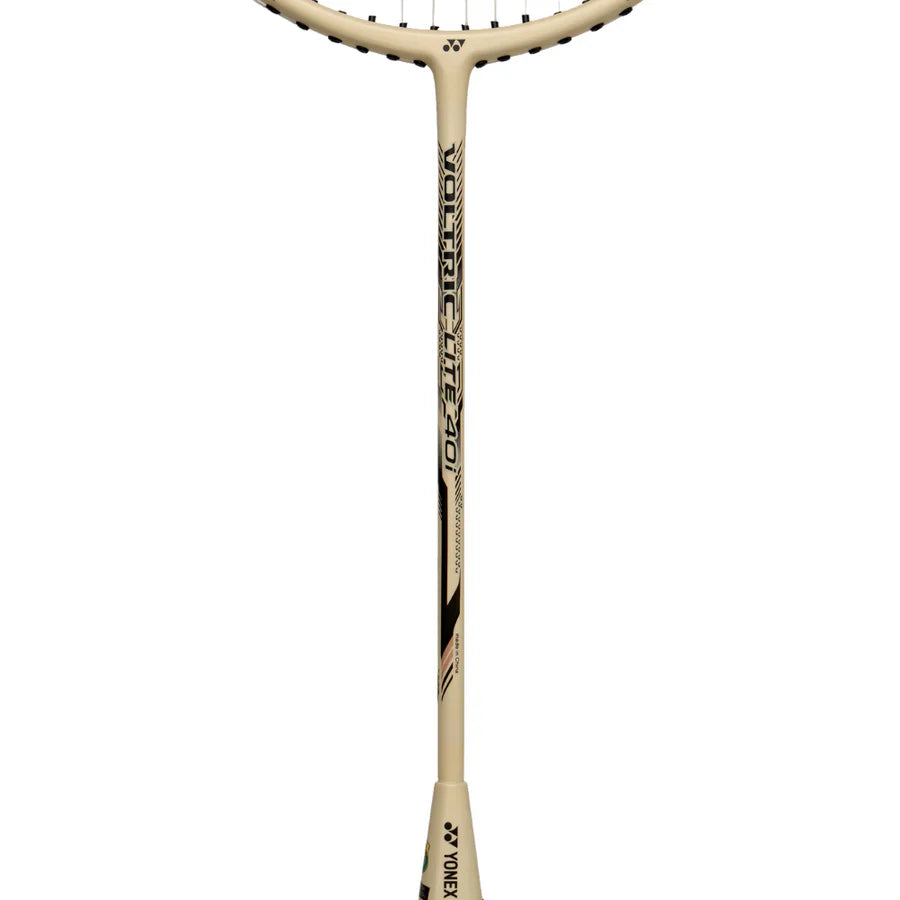 YONEX Voltric Lite 40I Badminton Racquet (Strung, Beige/Black)