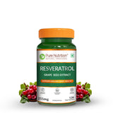 Resveratrol with Grape Seed Extract | Antioxidant Support  255mg