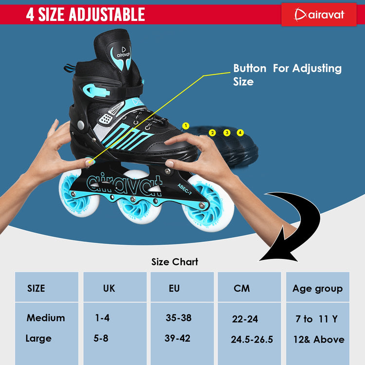 INLINE SKATE WAVE 7701