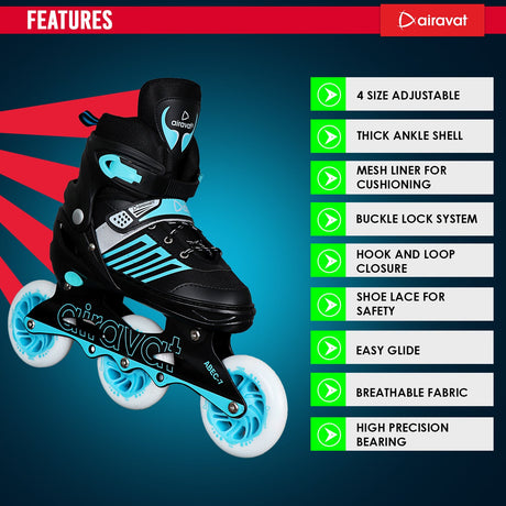 INLINE SKATE WAVE 7701