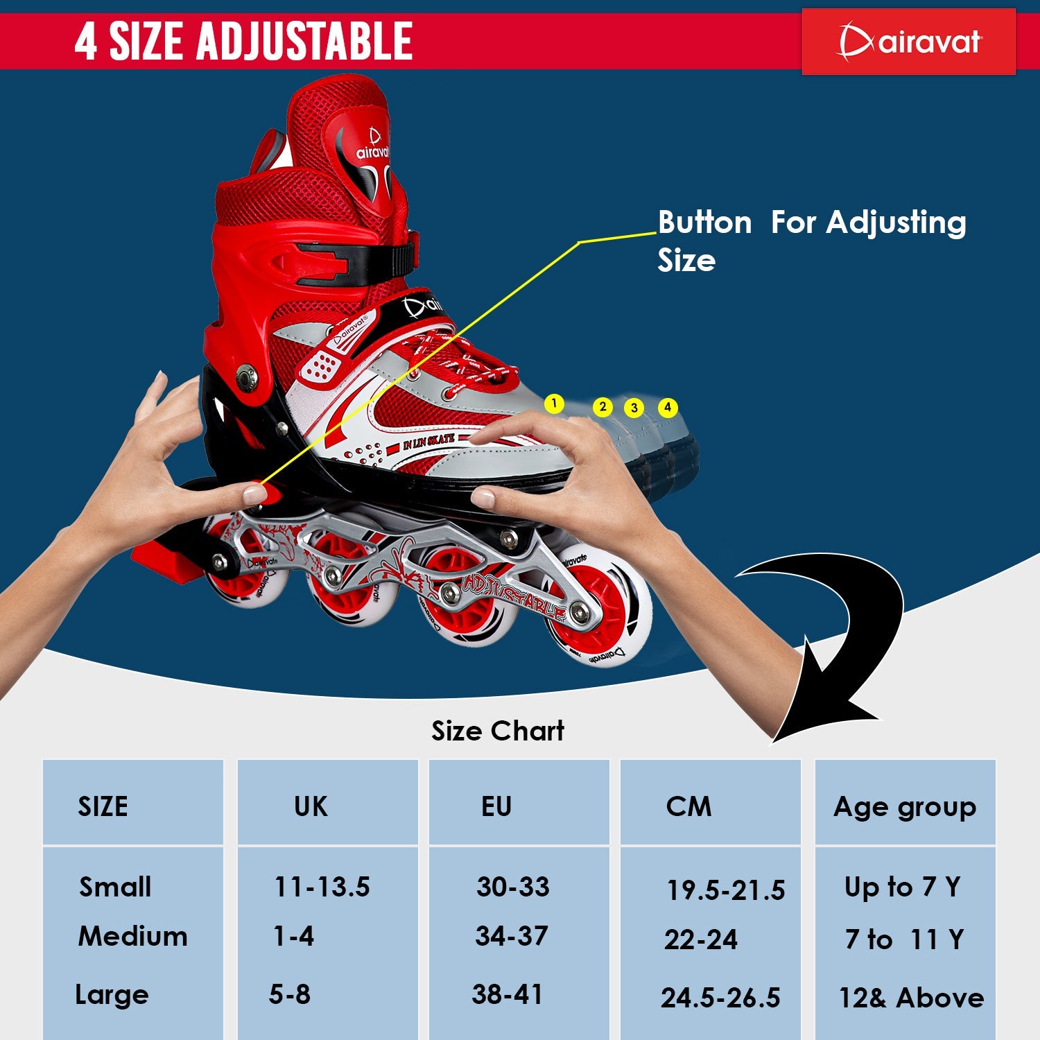 INLINE SKATES ROADY 7704