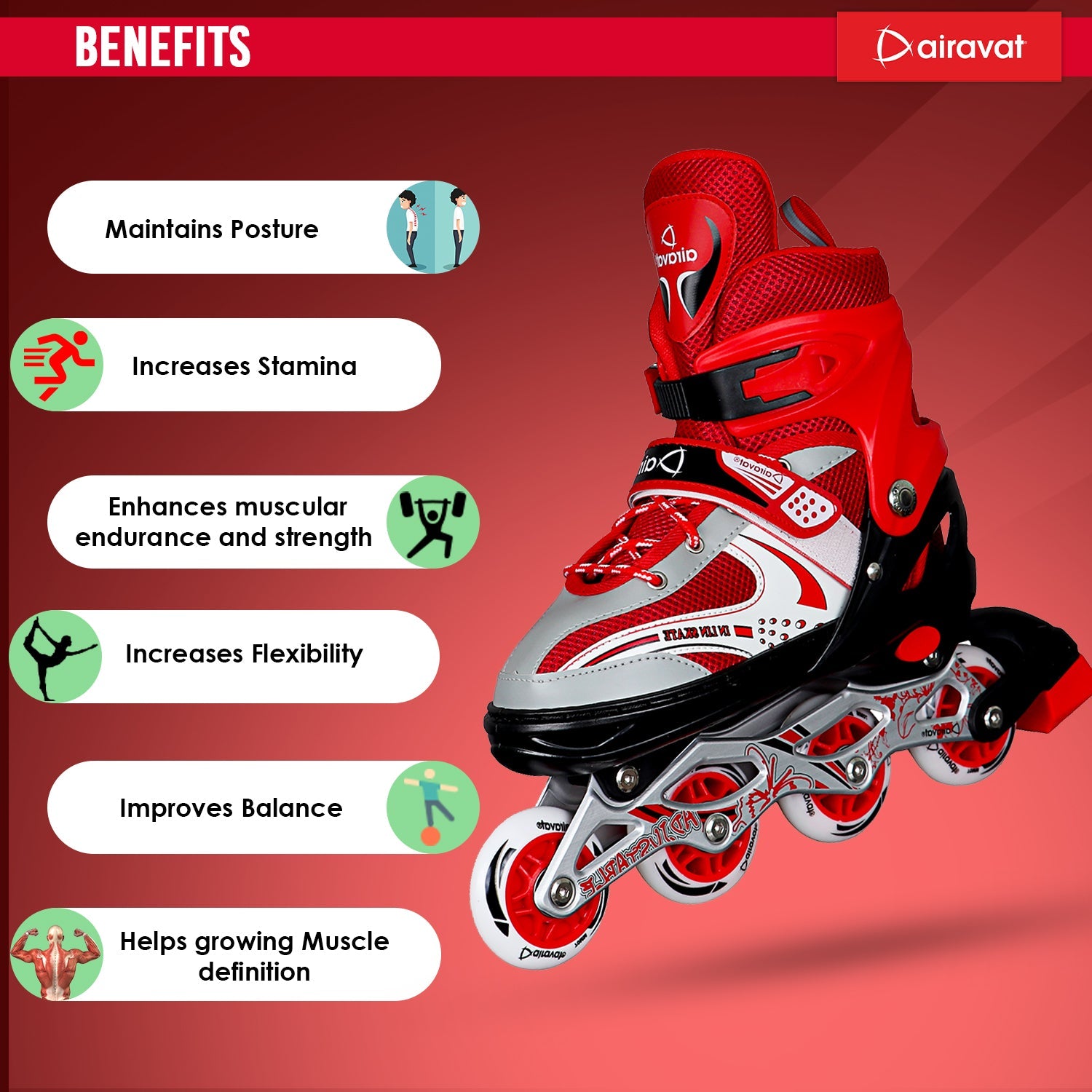 INLINE SKATES ROADY 7704