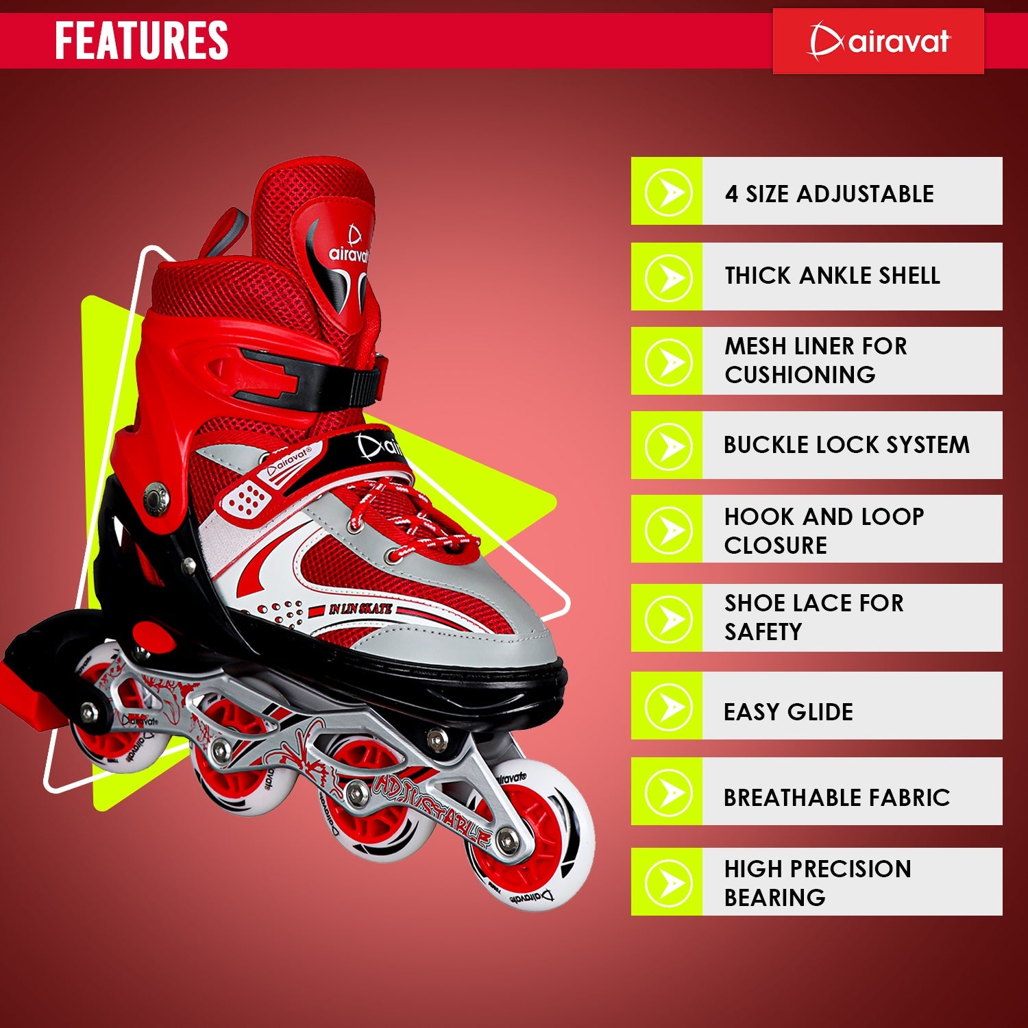 INLINE SKATES ROADY 7704