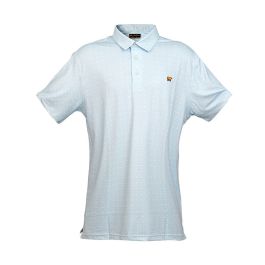 Jack Nicklaus Men's Printed Golf Polo - Sky Blue